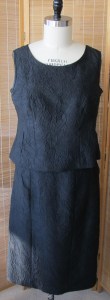 Black 2 pc dress